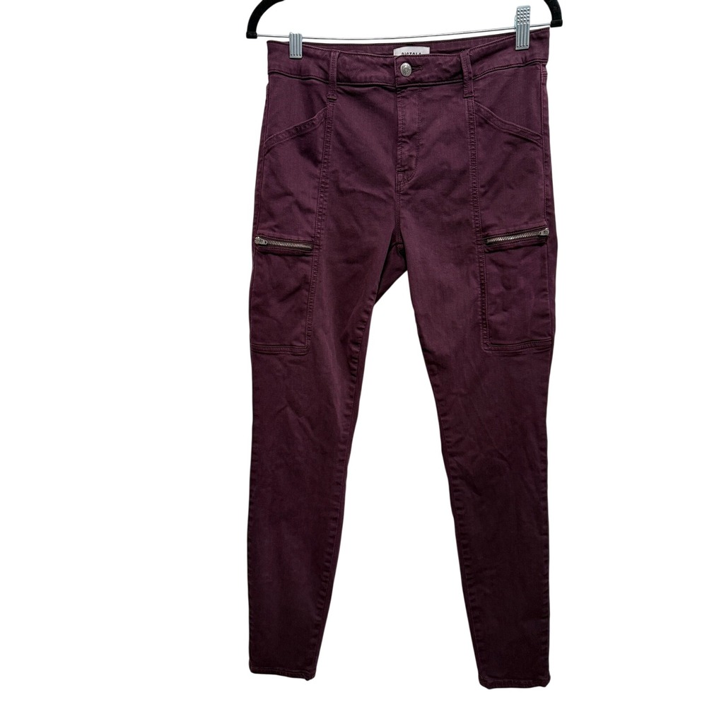 Pistola Hannah Skinny Utility Cargo Pants Women's Size 29‎ Purple High Rise